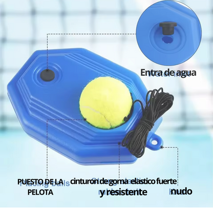 Cuerda rebote de tenis